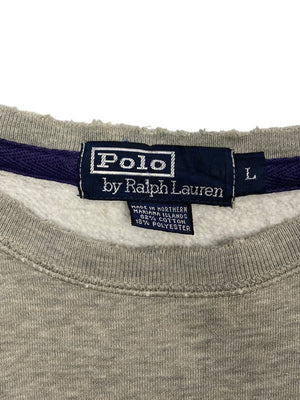 Grey Ralph Lauren Sweatshirt Men's Large
