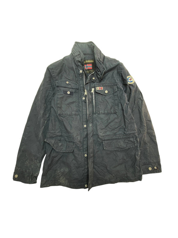 Black Napapijri Workwear Jacket Men's Small