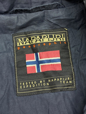 Black Napapijri Workwear Jacket Men's Small