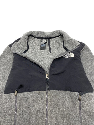 Grey The North Face Fleece Jacket Men's XS