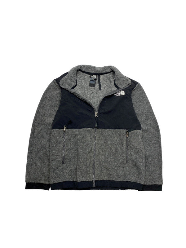 Grey The North Face Fleece Jacket Men's XS