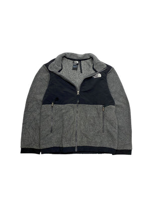 Grey The North Face Fleece Jacket Men's XS