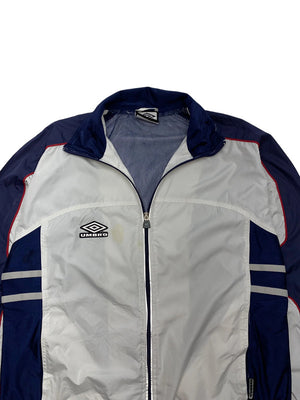 White Umbro Windbreaker Men's Medium
