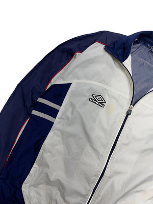 White Umbro Windbreaker Men's Medium