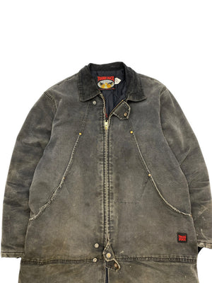 Grey Tough Duck Workwear Jacket Men's Large