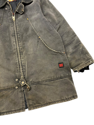 Grey Tough Duck Workwear Jacket Men's Large