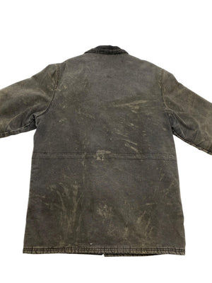 Grey Tough Duck Workwear Jacket Men's Large