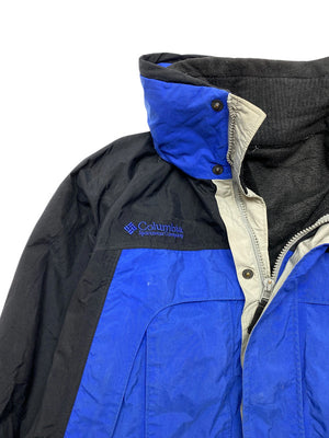 Blue Columbia Raincoat Men's Large