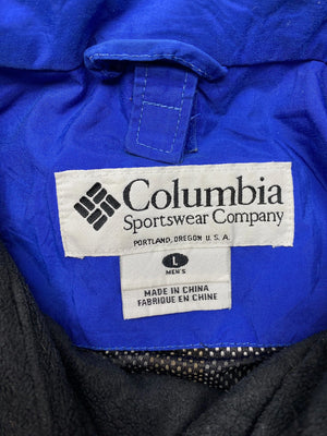 Blue Columbia Raincoat Men's Large