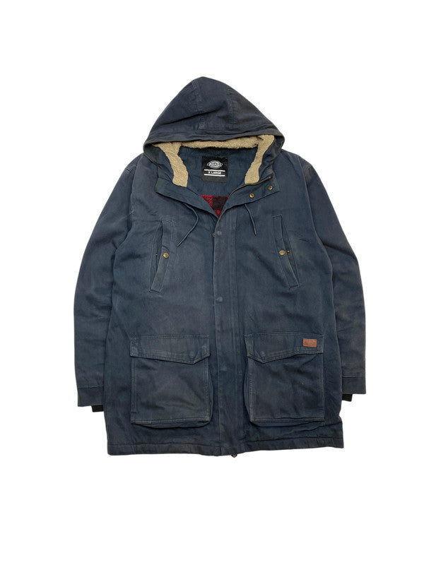 Navy Dickies Workwear Jacket Men's XL