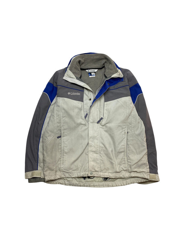 Grey Columbia 3-in-1 Jacket Men's Medium