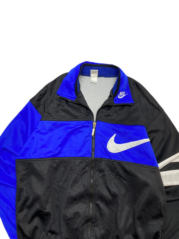 Blue-Black Nike Tracksuit Jacket Men's Medium