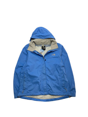 Blue The North Face Raincoat Women's Large