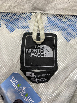Blue The North Face Raincoat Women's Large