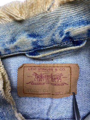 Blue Levi's Denim Vest Men's Small