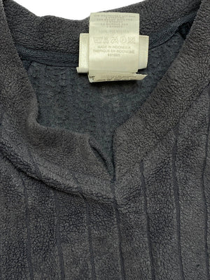 90s Grey Adidas V-neck Fleece Men's XL