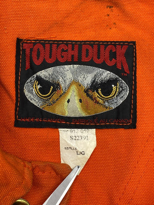 Orange Tough Duck Workwear Jacket Men's Large