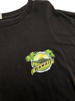 Black Print T-shirt Men's Medium