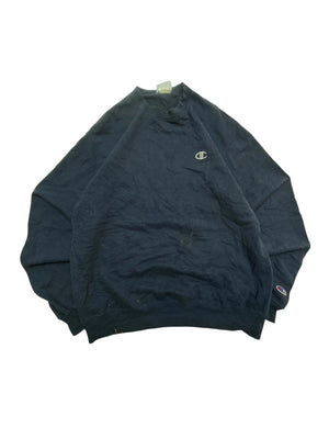Black Champion Chest Logo Sweatshirt Men's Medium
