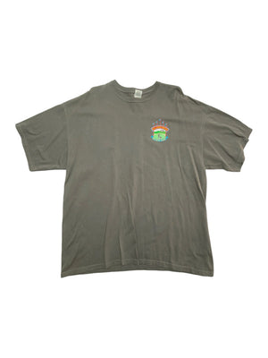 Grey Gildan Print T-shirt Men's XXL