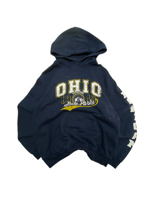 Black Gildan Print Hoodie Men's Small