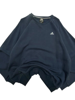 Navy Adidas Sweatshirt Men's Large