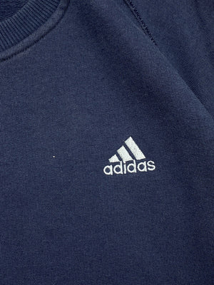 Navy Adidas Sweatshirt Men's Large
