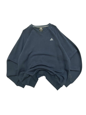 Navy Adidas Sweatshirt Men's Large
