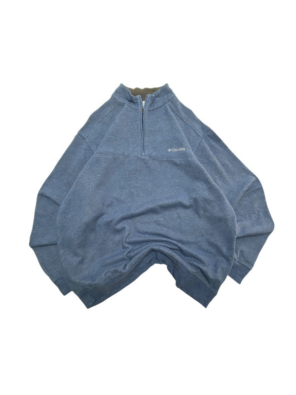 Blue Columbia Half-zip Sweatshirt Men's XL