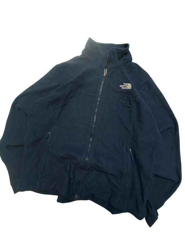 Navy The North Face Fleece Jacket Women's Large