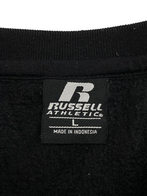 Black Russell Athletic Logo Sweatshirt Men's Large