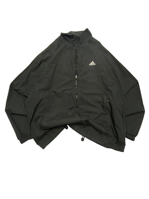90s Black Adidas Windbreaker Men's XL