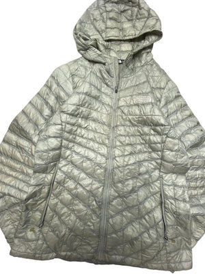 Grey The North Face Puffer Jacket Women's Large