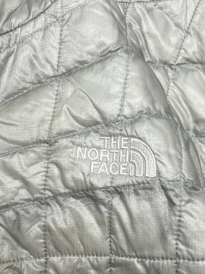 Grey The North Face Puffer Jacket Women's Large