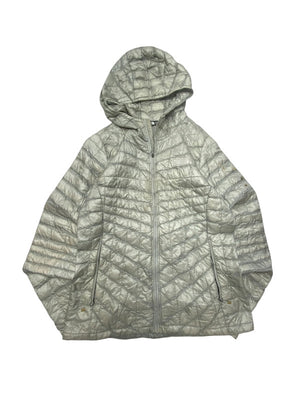 Grey The North Face Puffer Jacket Women's Large