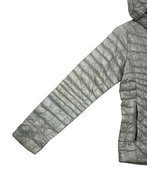 Grey The North Face Puffer Jacket Women's Large