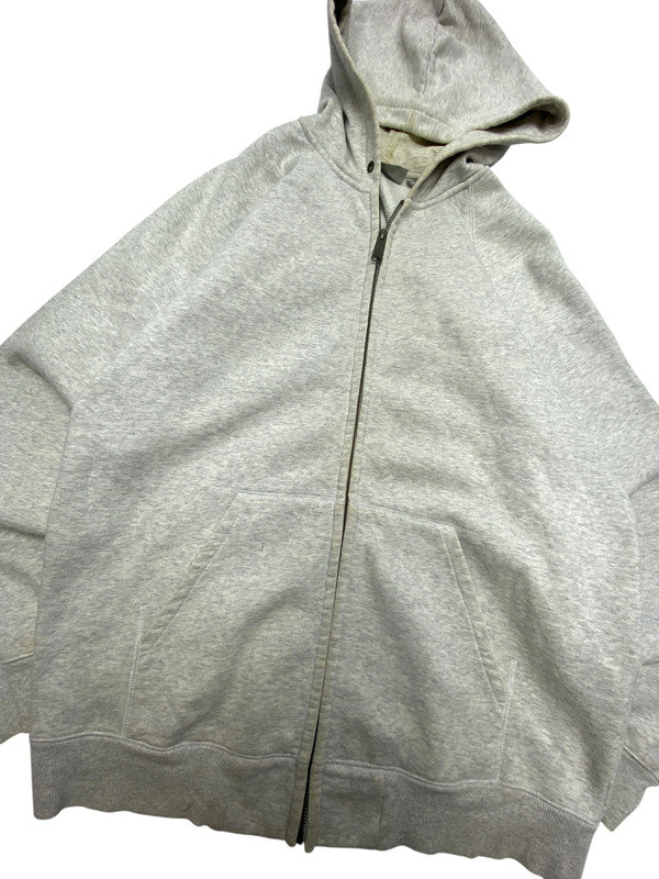 Grey Carhartt Zip-through Hoodie Men's XL