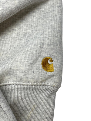 Grey Carhartt Zip-through Hoodie Men's XL