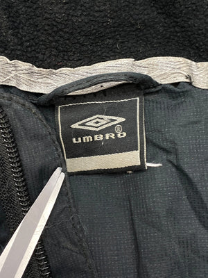 Black Umbro Puffer Jacket Men's Small