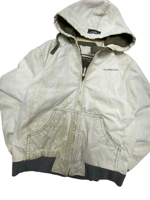 White Cordon Workwear Jacket Men's Large