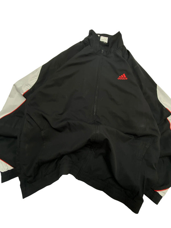 00s Black Adidas Windbreaker Men's Large