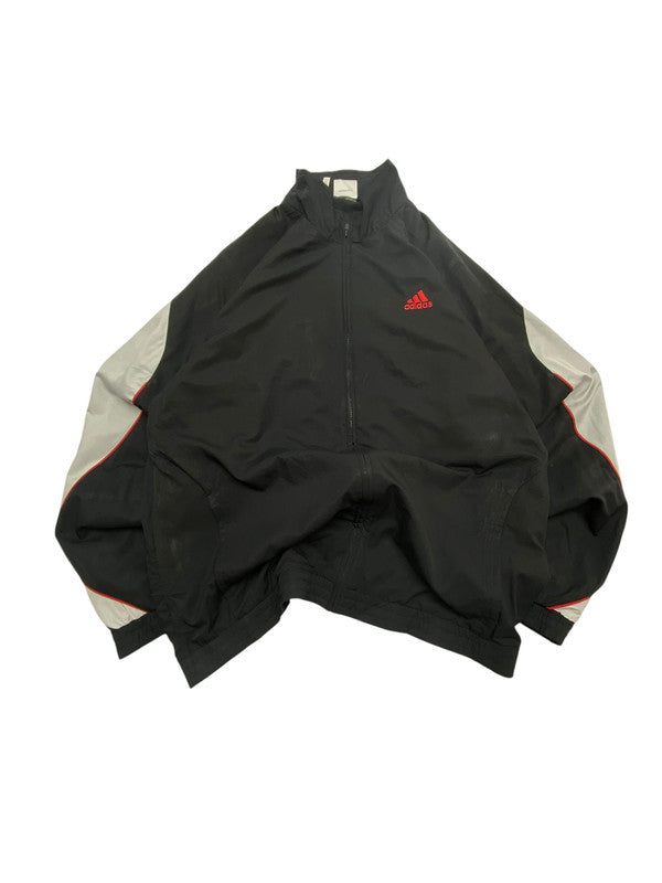 00s Black Adidas Windbreaker Men's Large