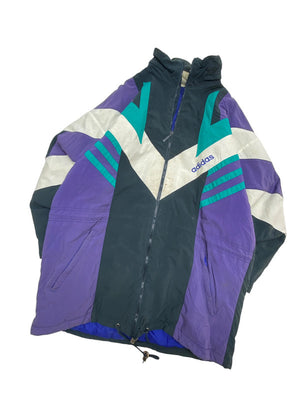 90s Multi-colour Adidas Heavy Jacket Men's XL