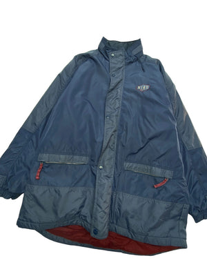 90s Blue Nike Parka Men's Large