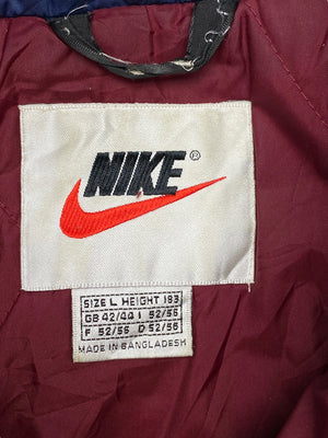90s Blue Nike Parka Men's Large