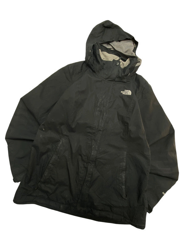 Black The North Face Raincoat Women's Medium