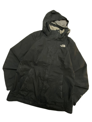 Black The North Face Raincoat Women's Medium