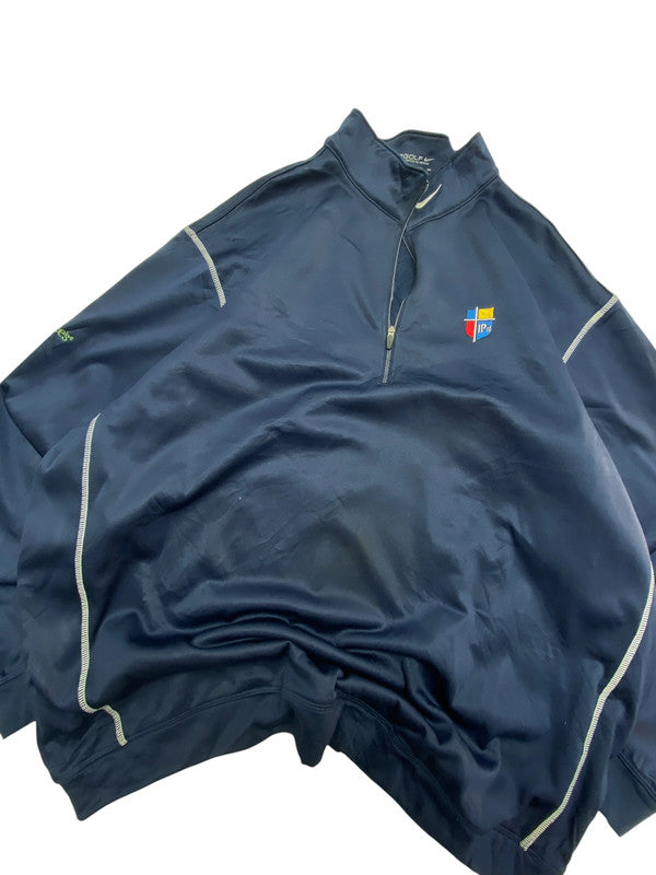 Navy Nike Golf Half-zip Pullover Men's XXL