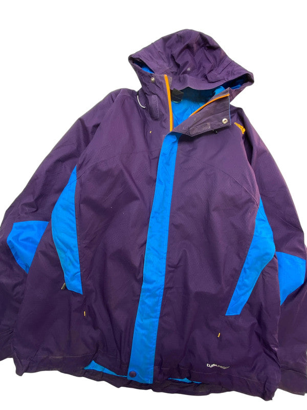 00s Purple Adidas Windbreaker Men's Large