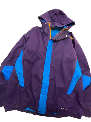 00s Purple Adidas Windbreaker Men's Large